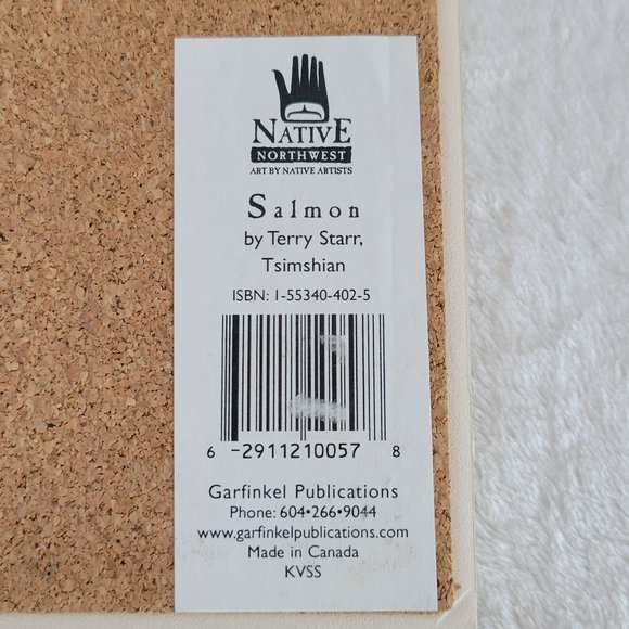 Salmon Print Native Northwest By Terry Starr Tsimshian - Picture 2 of 6